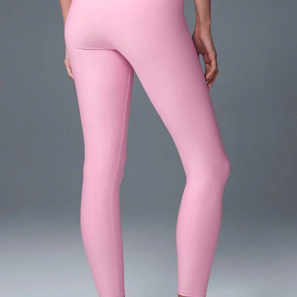 Alo - High-Waist Airlift Legging - Sweet Pink - Medium - Picture 2 of 4